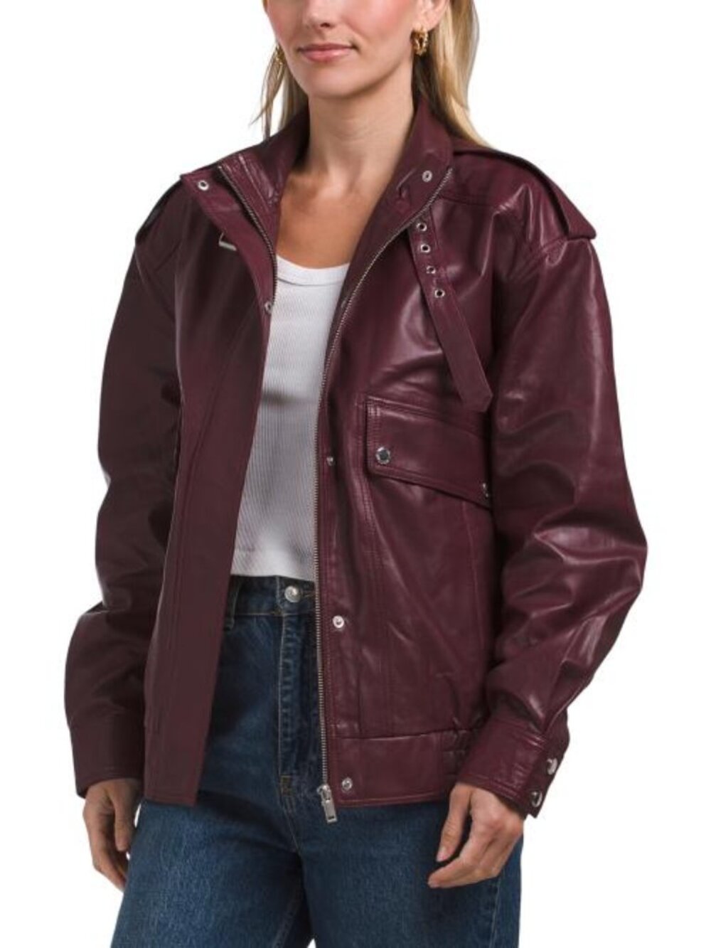 BOD & CHRISTENSEN Leather Eva Jacket